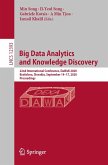 Big Data Analytics and Knowledge Discovery Big Data Analytics and Knowledge Discovery