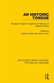 An Historic Tongue (eBook, ePUB)