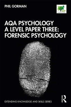 Cover AQA Psychology A Level Paper Three: Forensic Psychology (eBook, PDF)