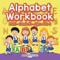 Alphabet Workbook PreK-Grade K - Ages 4 to 6 - Prodigy