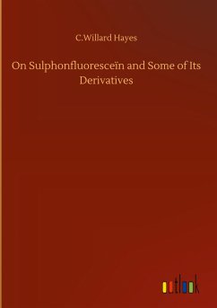 Cover On Sulphonfluoresceïn and Some of Its Derivatives