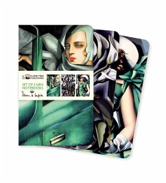 Tamara de Lempicka Set of 3 Mini Notebooks