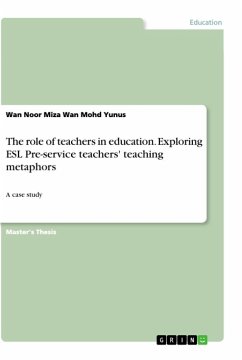 The role of teachers in education. Exploring ESL Pre-service teachers' teaching metaphors