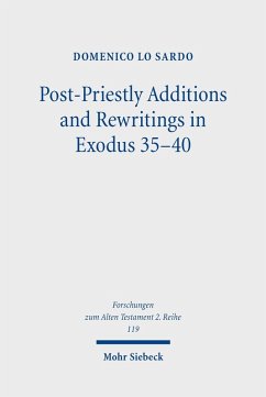 Cover Post-Priestly Additions and Rewritings in Exodus 35-40 (eBook, PDF)