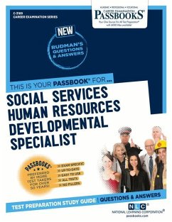 Social Services Human Resources Developmental Specialist (C-3189): Passbooks Study Guide Volume 3189 - National Learning Corporation