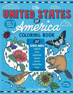 The United States of America Coloring Book - Racine, Jen