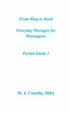 From Blog to Book Everyday Passages for Worshipers Pocket Guide 1