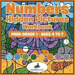 Numbers Hidden Pictures Workbook PreK-Grade 1 - Ages 4 to 7 - Prodigy