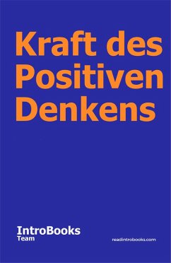 Cover Kraft des Positiven Denkens (eBook, ePUB)