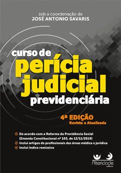 Curso de Perícia Judicial Previdenciária, 4ª Ed. (eBook, ePUB) - Savaris, José Antonio