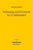 Verfassung und Privatrecht im 19. Jahrhundert (eBook, PDF)