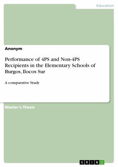 Performance of 4PS and Non-4PS Recipients in the Elementary Schools of Burgos, Ilocos Sur (eBook, PDF)