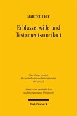 Erblasserwille und Testamentswortlaut (eBook, PDF)