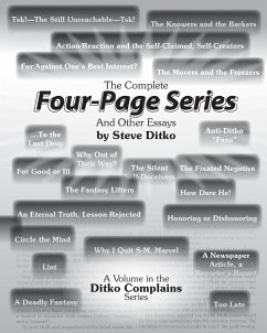 The Complete Four-Page Series And Other Essays - Ditko, Steve