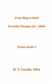 From Blog To Book Everyday Passages for Adults Pocket Guide 3