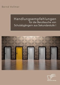 Cover Handlungsempfehlungen für die Berufssuche von Schulabgängern aus Sekundarstufe I