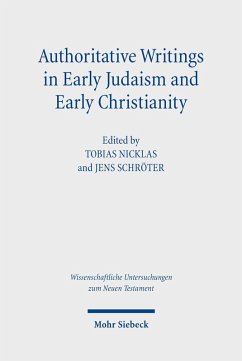 Authoritative Writings in Early Judaism and Early Christianity (eBook, PDF)