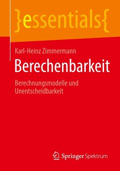 Berechenbarkeit - Zimmermann, Karl-Heinz