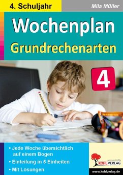 Wochenplan Grundrechenarten / Klasse 4 - Müller, Mila