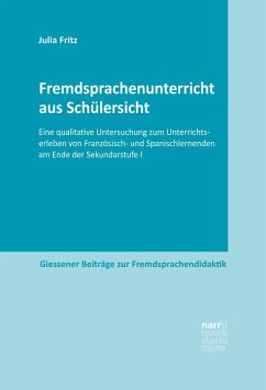 Fremdsprachenunterricht aus Schülersicht (eBook, PDF) - Fritz, Julia