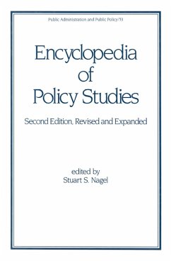 Encyclopedia of Policy Studies, Second Edition, (eBook, PDF)