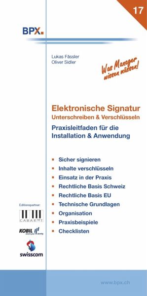 Elektronische Signatur: Unterschreiben & Verschlüsseln (eBook, PDF) Elektronische Signatur: Unterschreiben & Verschlüsseln (eBook, PDF)