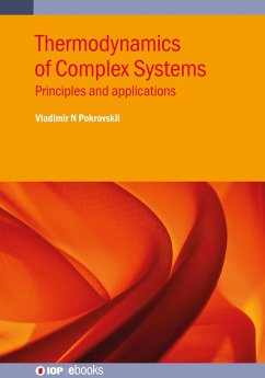 Cover Thermodynamics of Complex Systems (eBook, ePUB)