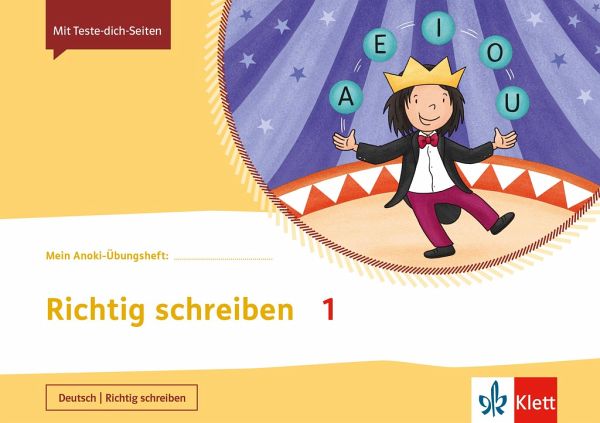 Mein Anoki-Übungsheft. Richtig schreiben 1. Übungsheft Klasse 1 -  Schulbücher portofrei bei bücher.de