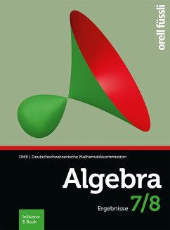 Algebra 7/8 Ergebnisse (eBook, PDF) - Gehrer, Cornelia; Stahel, Andreas; Stocker, Hansjürg; Weibel, Reto