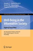 Well-Being in the Information Society. Fighting Inequalities (eBook, PDF)