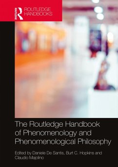 Cover The Routledge Handbook of Phenomenology and Phenomenological Philosophy (eBook, PDF)