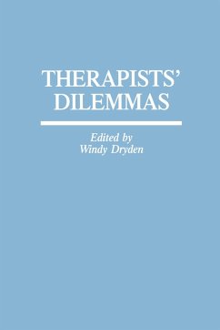 Therapists' Dilemmas (eBook, ePUB)