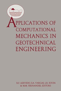 Cover Applications of Computational Mechanics in Geotechnical Engineering (eBook, ePUB)