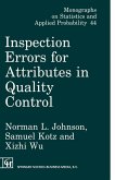 Inspection Errors for Attributes in Quality Control (eBook, ePUB)
