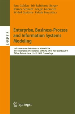 Enterprise, Business-Process and Information Systems Modeling (eBook, PDF)