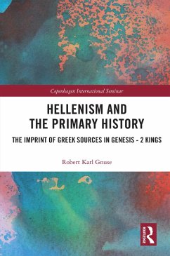 Hellenism and the Primary History (eBook, PDF) - Gnuse, Robert Karl