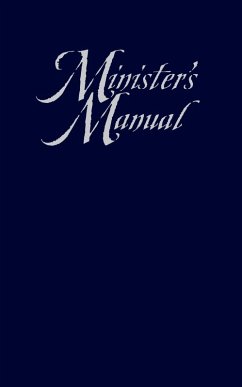 Cover Minister's Manual 1998