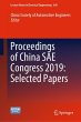 Proceedings of China SAE Congress 2019:... - Bild 1