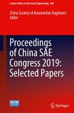 Proceedings of China SAE Congress 2019: Selected Papers