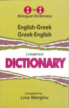 English-Greek & Greek-English One-to-One Dictionary (exam-suitable) Cover English-Greek & Greek-English One-to-One Dictionary (exam-suitable)