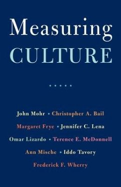 Measuring Culture - Mohr, John W.; Bail, Christopher A.; Frye, Margaret