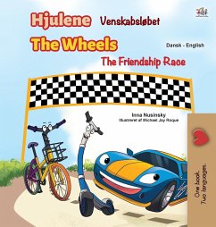 The Wheels -The Friendship Race (Danish English Bilingual Children's Books) - Books, Kidkiddos; Nusinsky, Inna