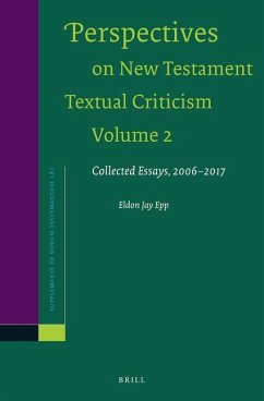 Perspectives on New Testament Textual Criticism, Volume 2 - Epp, Eldon Jay