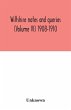 Wiltshire notes and queries (Volume VI)... - Bild 1