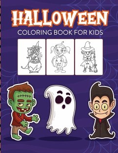 Halloween Coloring Book For Kids - Cooper, Paige