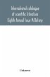 International catalogue of scientific... - Bild 1