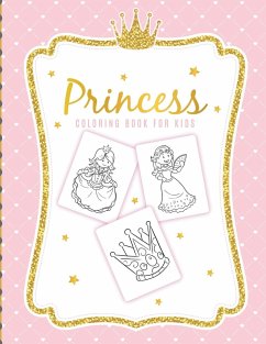 Princess Coloring Book For Kids - Cooper, Paige