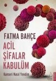 Acil Sifalar Kabulüm