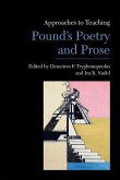 Approaches to Teaching Pound's Poetry and Prose