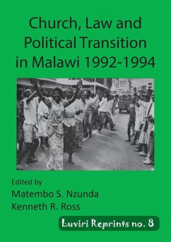 Church, Law and Political Transition in Malawi 1992-1994